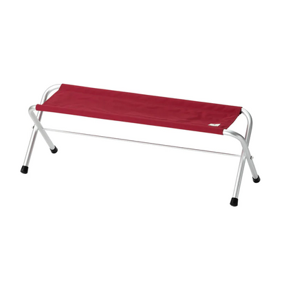 Snow Peak Red Folding Bench