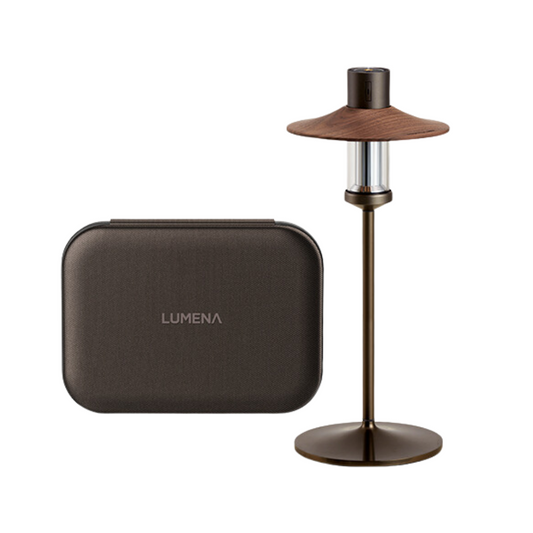 Lumena M3 Table Lamp Package - Dark Brown