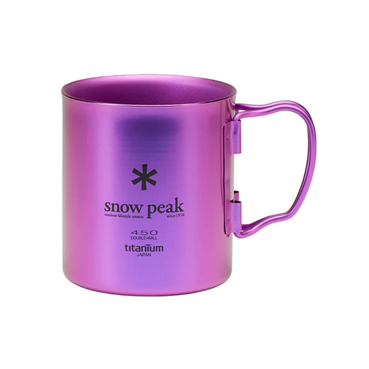 Snow Peak Ti-Double 450 Anodized Mug