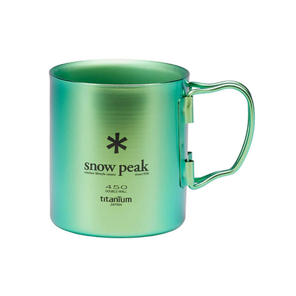 Snow Peak Ti-Double 450 Anodized Mug