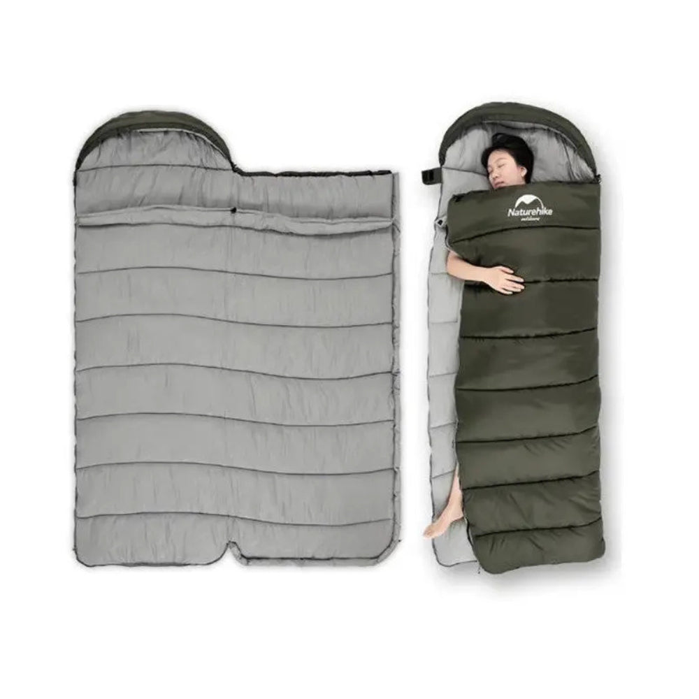 Naturehike U250S U Series Envelope Sleeping Bag with Hood