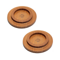 Campingmoon Wood Cover Heat Insulation Anti Scalding Bowl Pad
