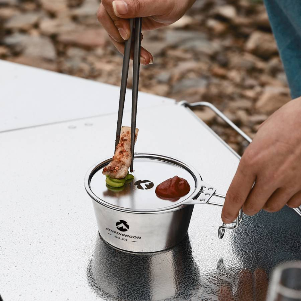 Campingmoon Sierra Cup Stainless Steel Plate Cover