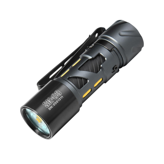 Loop Gear  SK03 Aluminum Grey LED Flashlight 1000Lumens 120 Meters