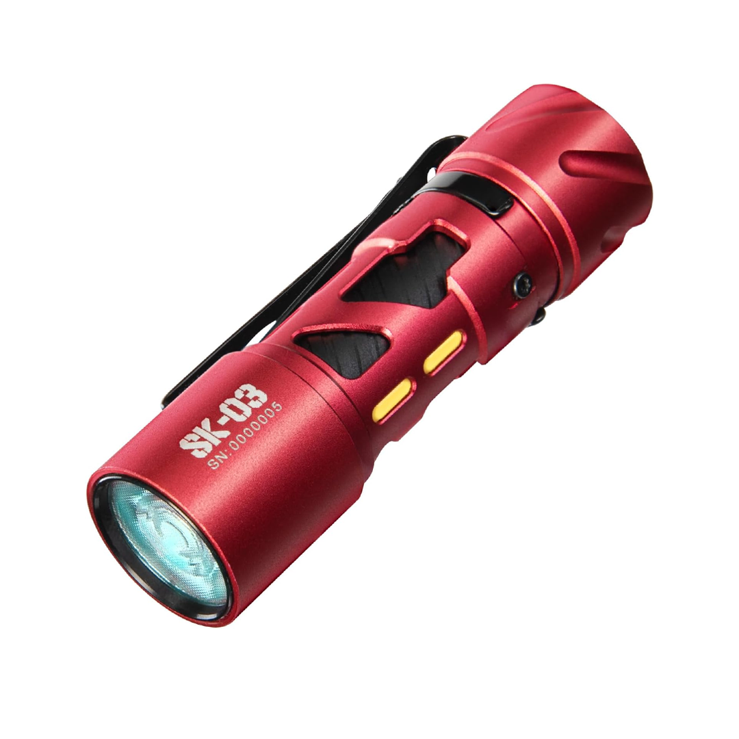 Loop Gear  SK03 Aluminum Grey LED Flashlight 1000Lumens 120 Meters