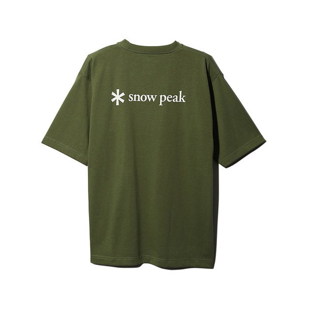 Snow Peak Back Printed Logo T-Shirt