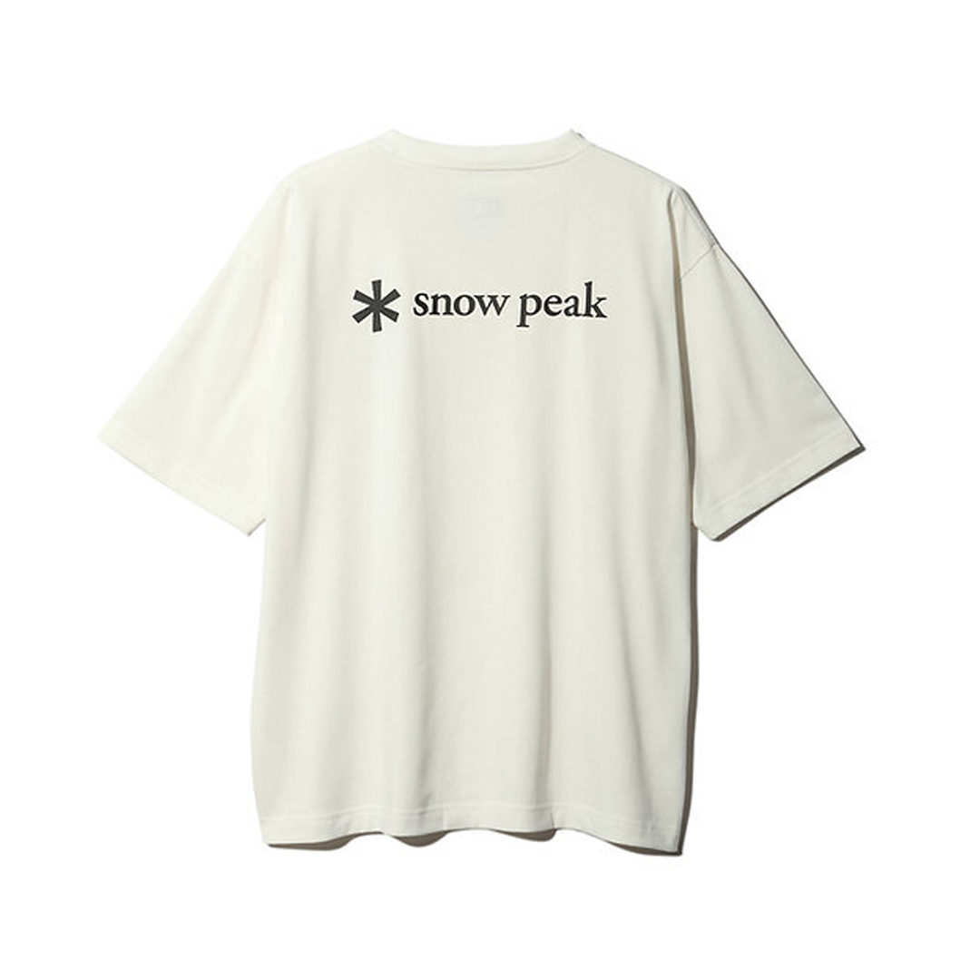 Snow Peak Back Printed Logo T-Shirt