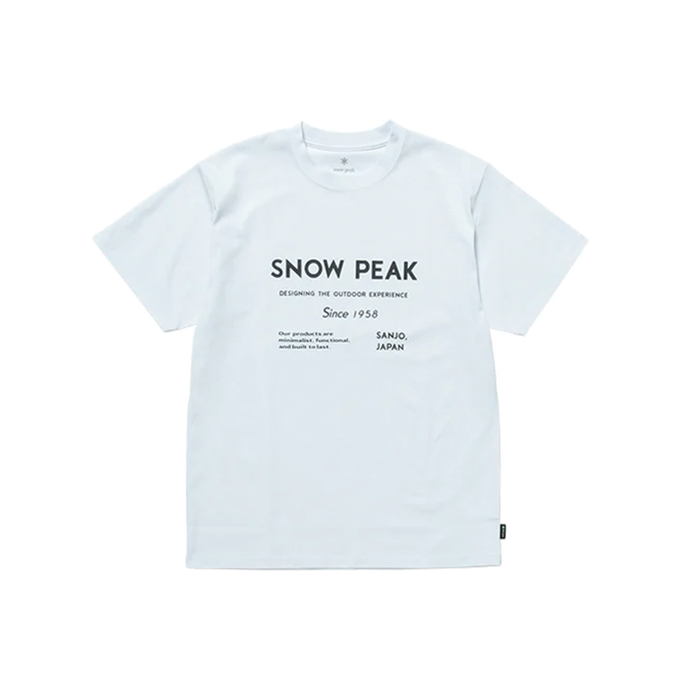 Snow Peak Typography T-Shirt