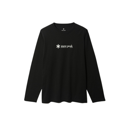 Snow Peak Soft Cotton Logo Long Sleeve