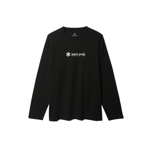 Snow Peak Soft Cotton Logo Long Sleeve