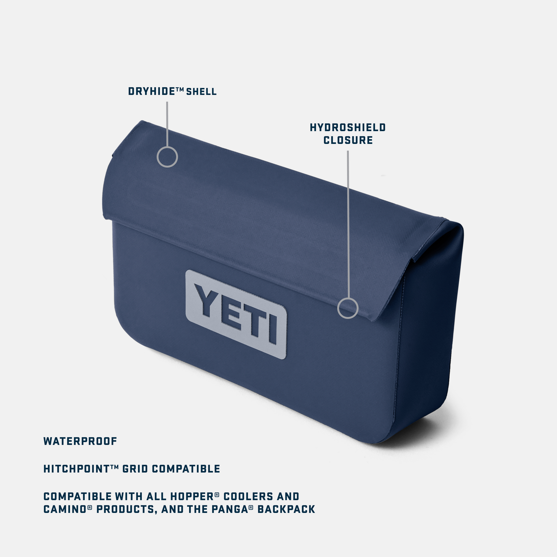 YETI SideKick Dry® 1L Waterproof Gear Case
