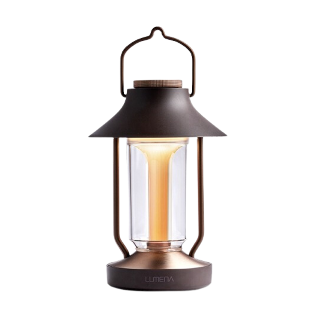 Lumena The Classic LED Lantern - Bronze Brown – Montanic Adventure