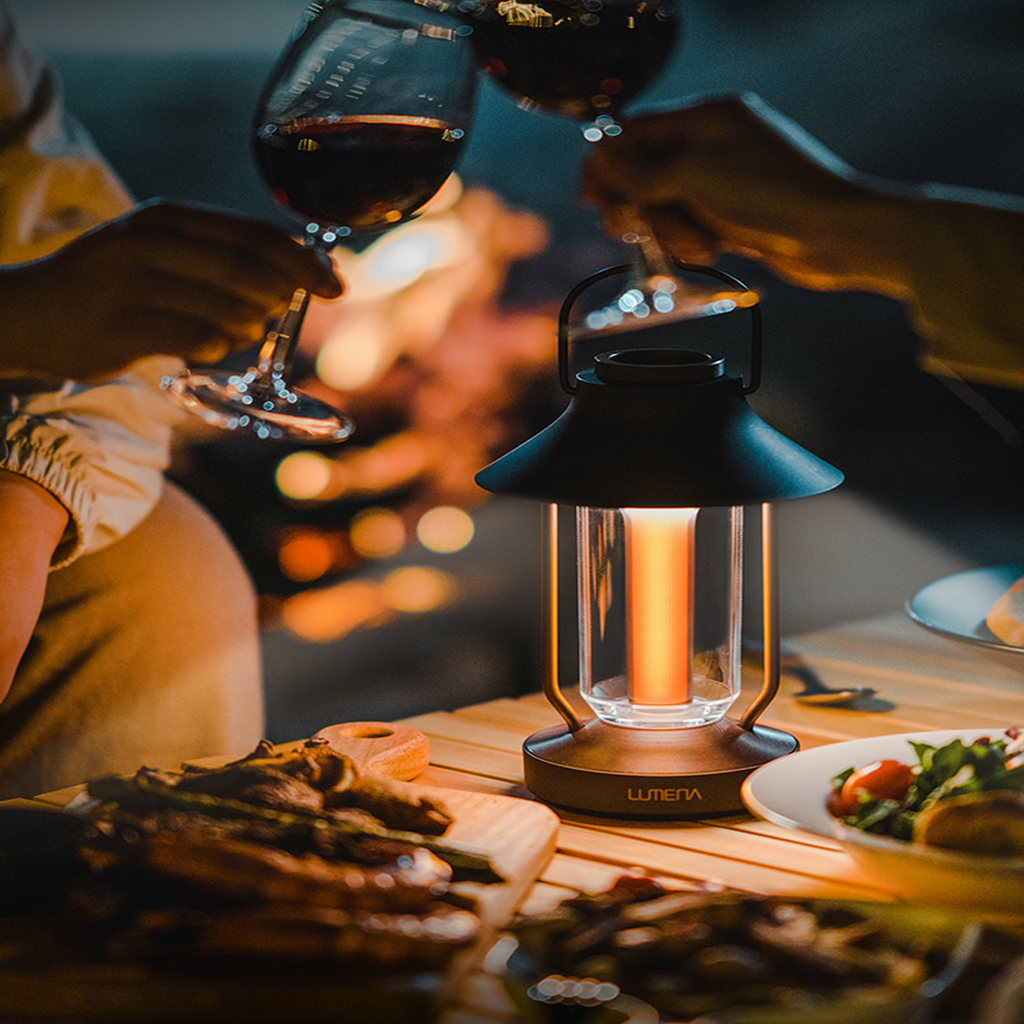 Lumena The Classic LED Lantern - Bronze Brown – Montanic Adventure