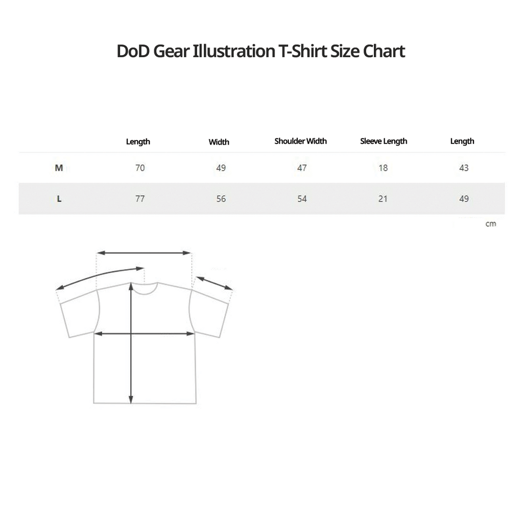 DoD Gear Illustration T-Shirt