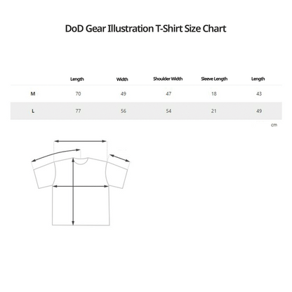 DoD Gear Illustration T-Shirt