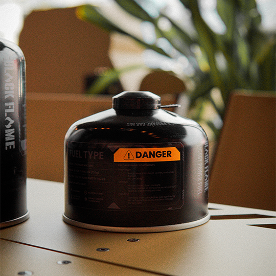 Black Flame Butane Gas Cartridge 230g 450g