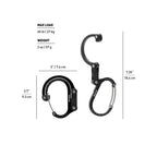 Gear Aid Heroclip Medium -Stealth Black