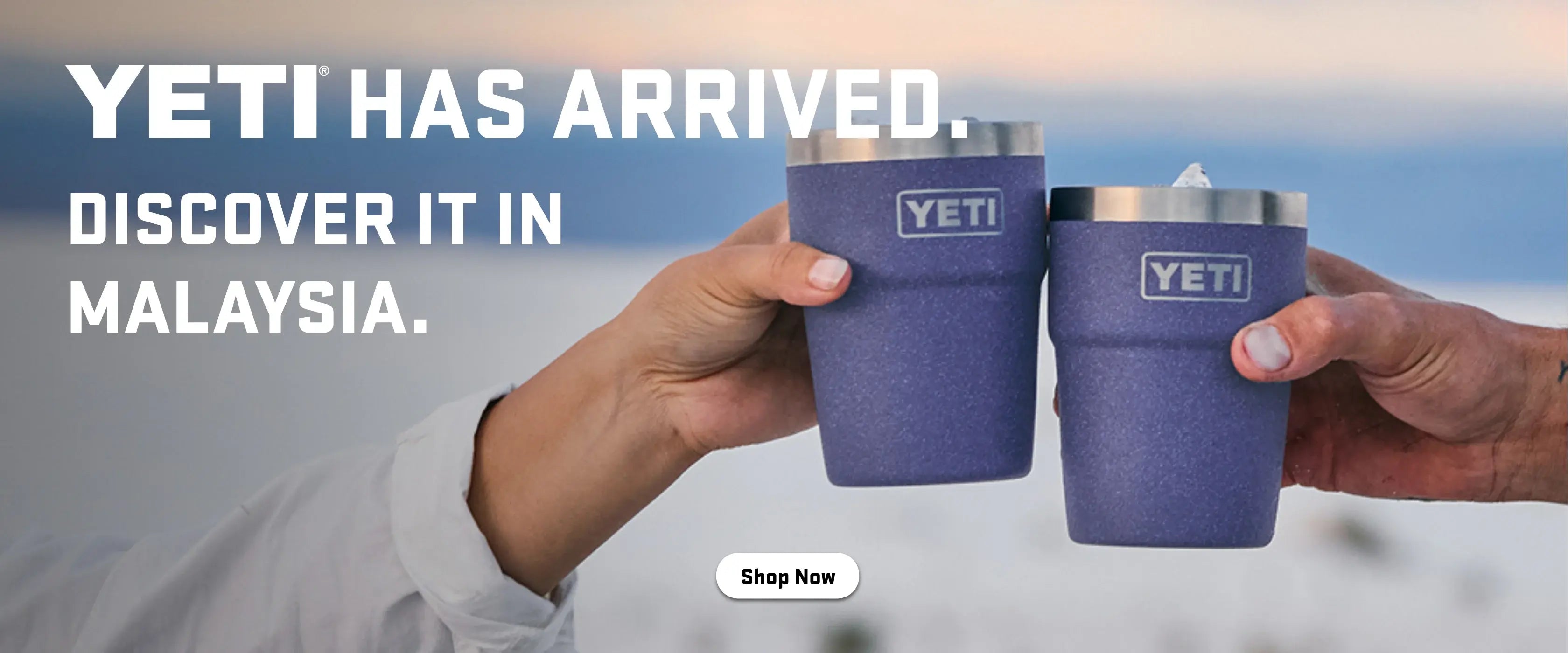 YETI banner of the YETI Rambler