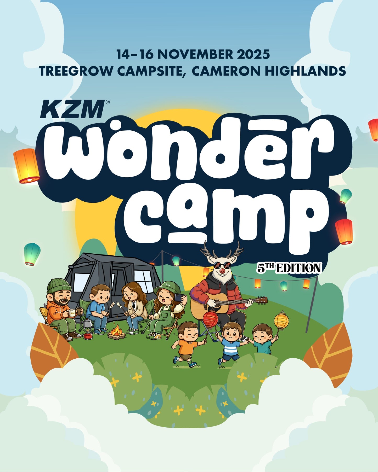 SOLO CAMPER (1 Pax) - KZM Wondercamp 2025