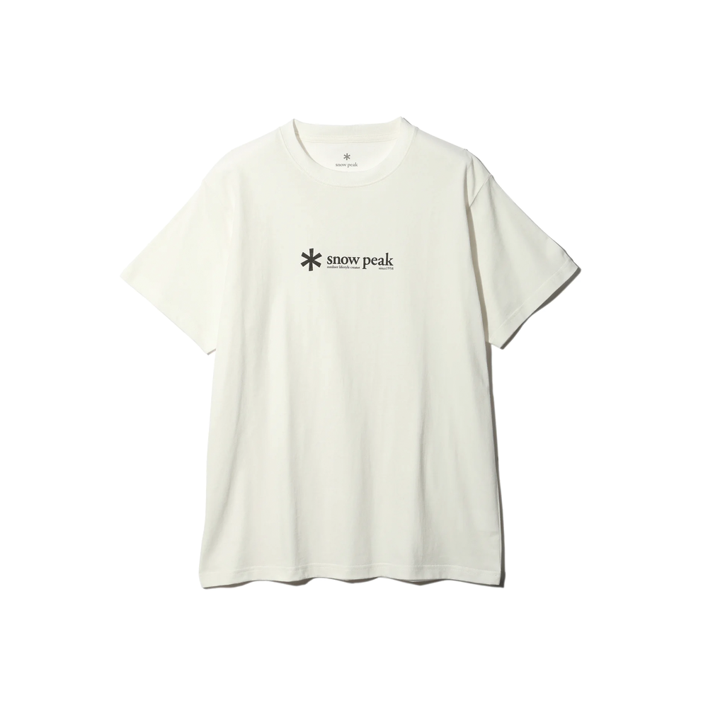 Snow Peak Soft Cotton Logo Short Sleeve T-Shirt