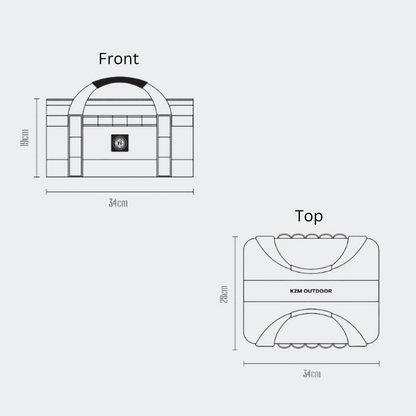 KZM Field Tetra Storage Bag