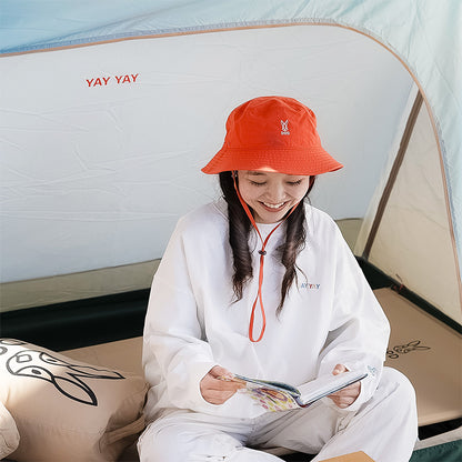 DoD Usagi Logo Bucket Hat Free Size - Red