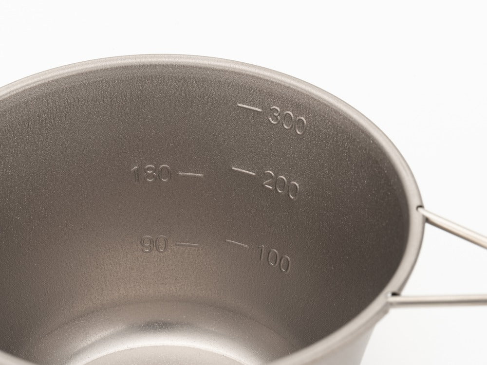 Snow Peak Deep Titanium Sierra Cup Engraved Lion 2025 Spring Edition