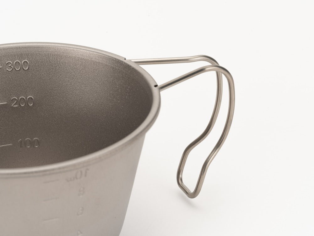 Snow Peak Deep Titanium Sierra Cup Engraved Lion 2025 Spring Edition