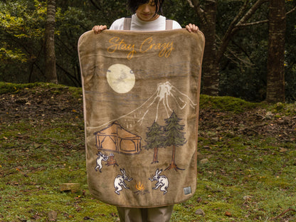 DoD Giga Mofumofu Blanket S - Khaki