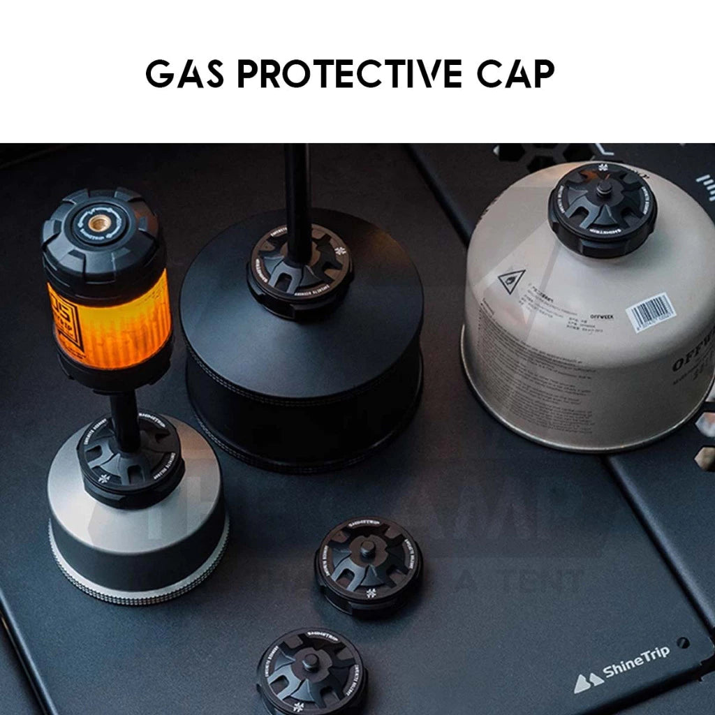 ShineTrip ST-05 Series Tactical Gas Tank Protective Cover St-1/4 Aluminum Rod 100mm