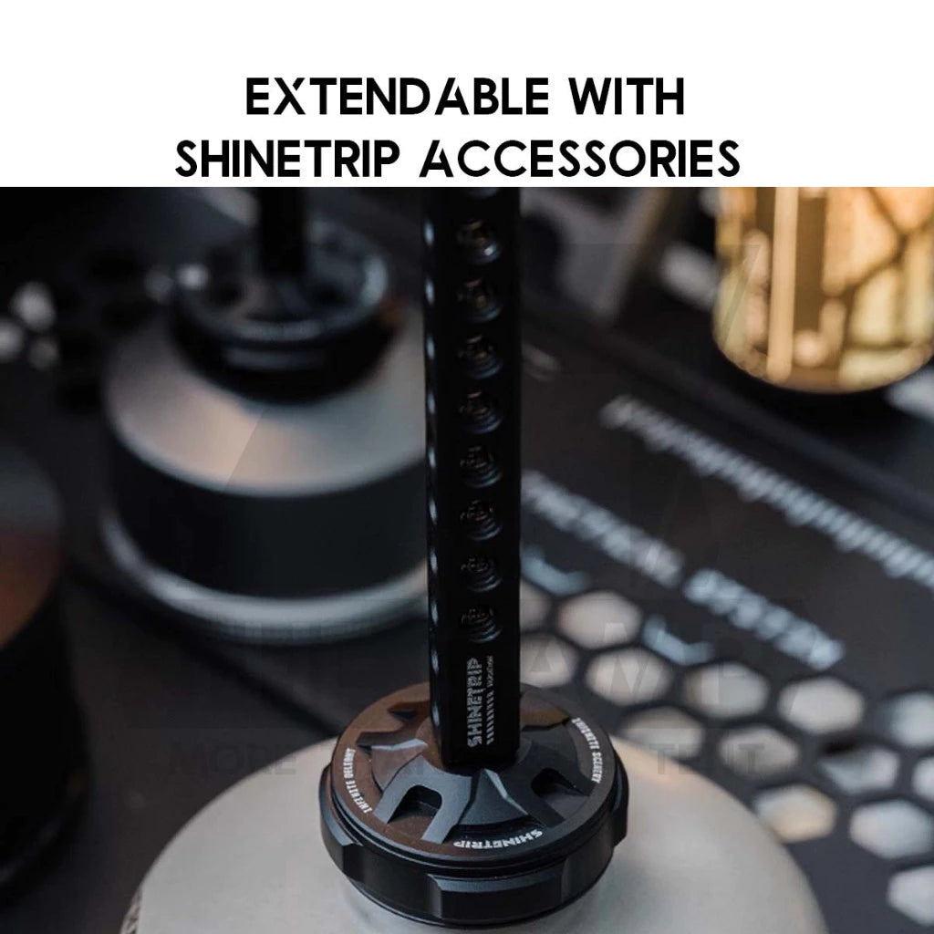 ShineTrip ST-05 Series Tactical Gas Tank Protective Cover St-1/4 Aluminum Rod 100mm