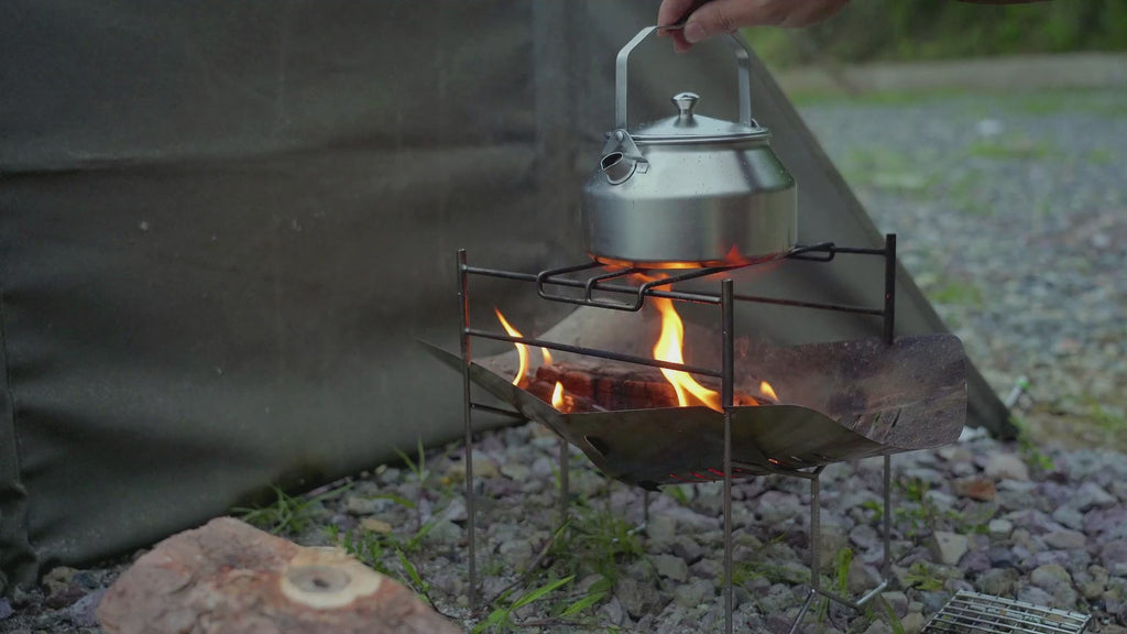 Campingmoon Solo Mini Stove Camping Grill Stand