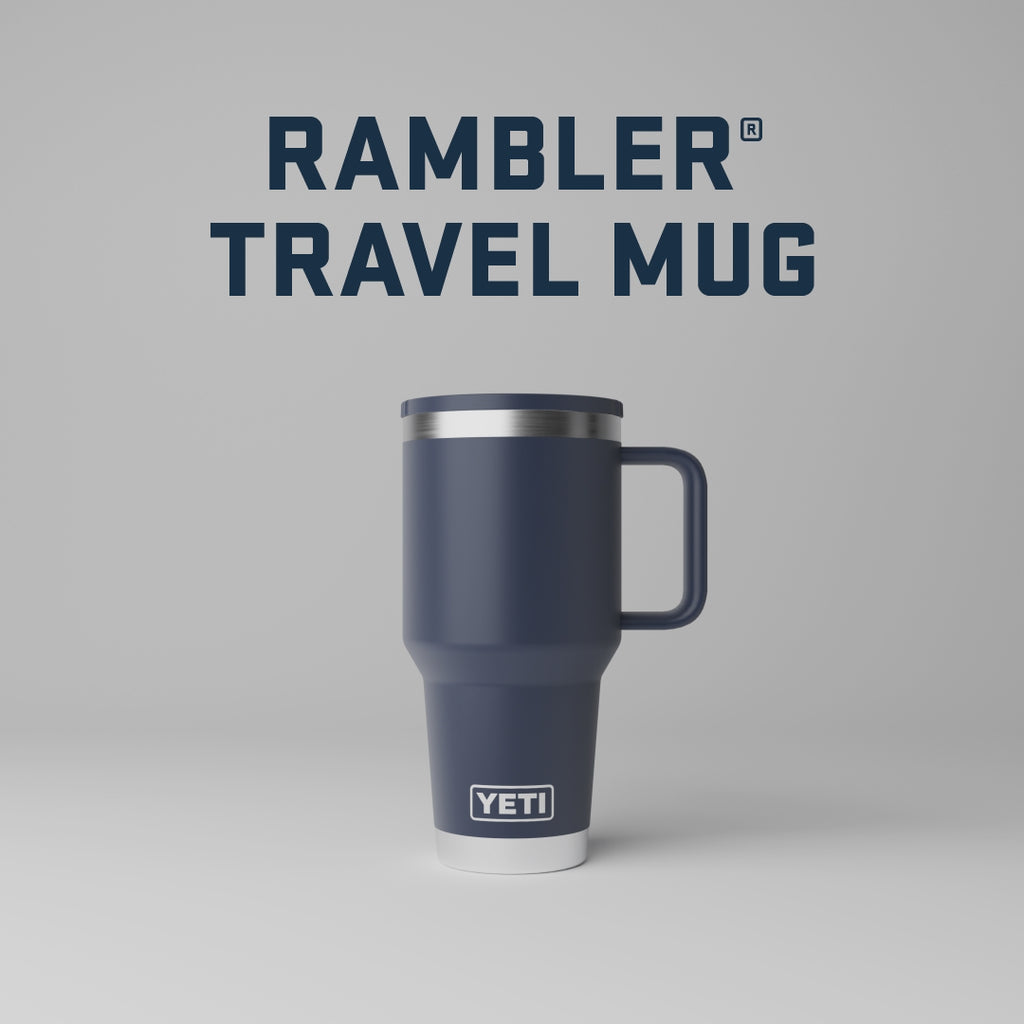 YETI Rambler® 30 OZ Travel Mug With Color-Matched Leakproof StrongHold™ Lid