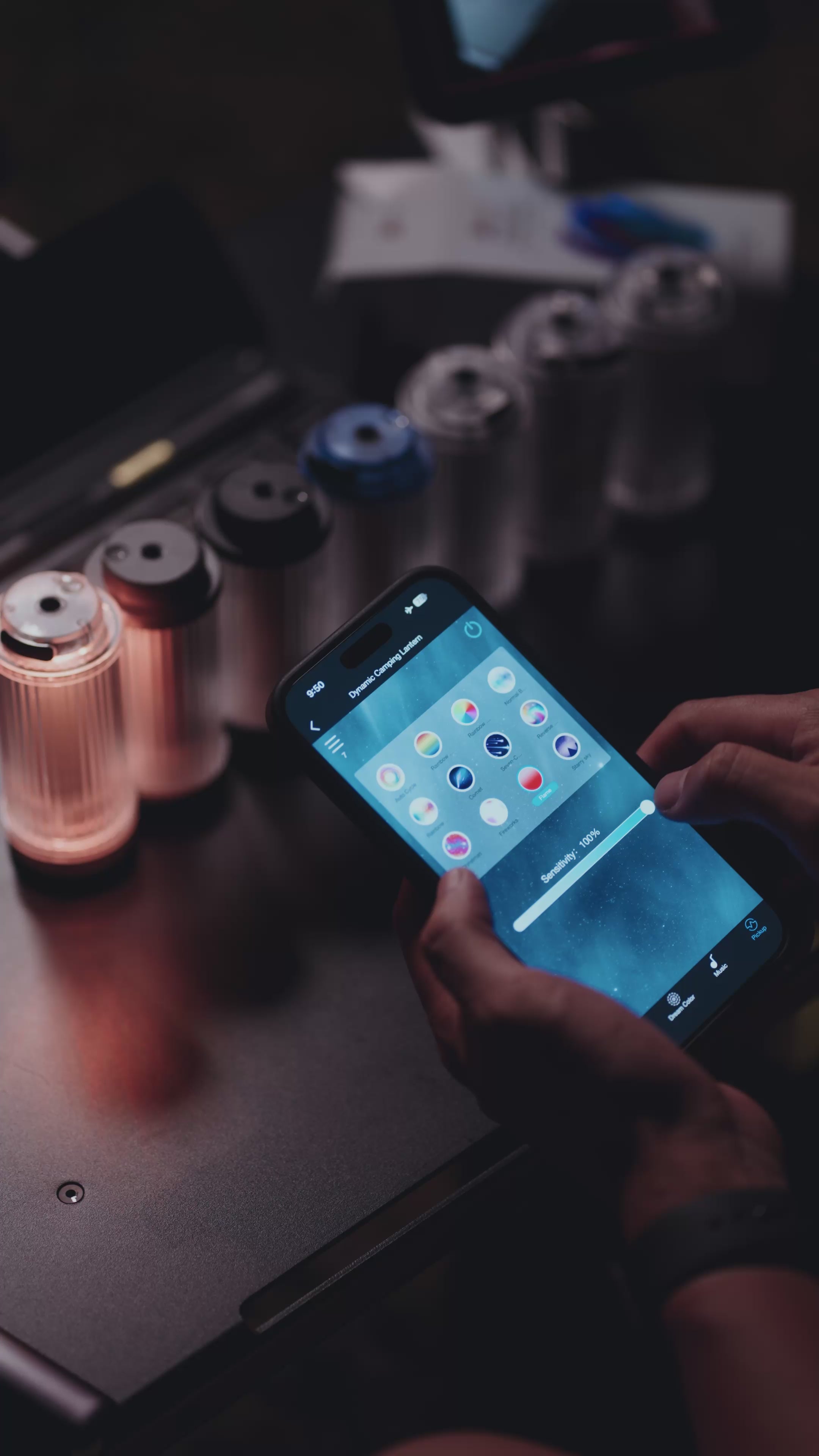 Champazi Soundlight R1 Dynamic Camping Light 3200mAh