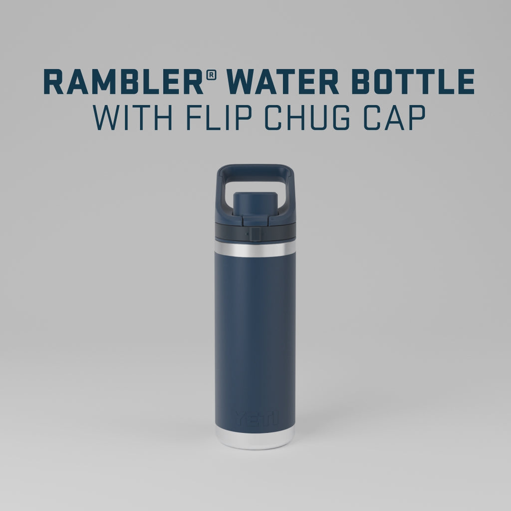 YETI Rambler® 26 OZ Water Bottle With Color Matched Flip Chug Cap
