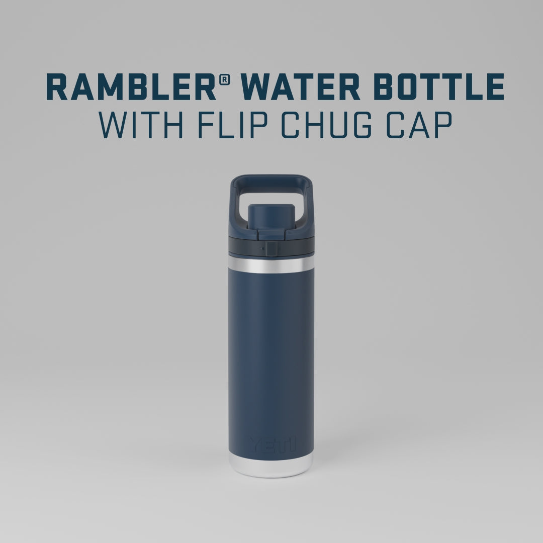 YETI Rambler® 26 OZ Water Bottle With Color Matched Flip Chug Cap