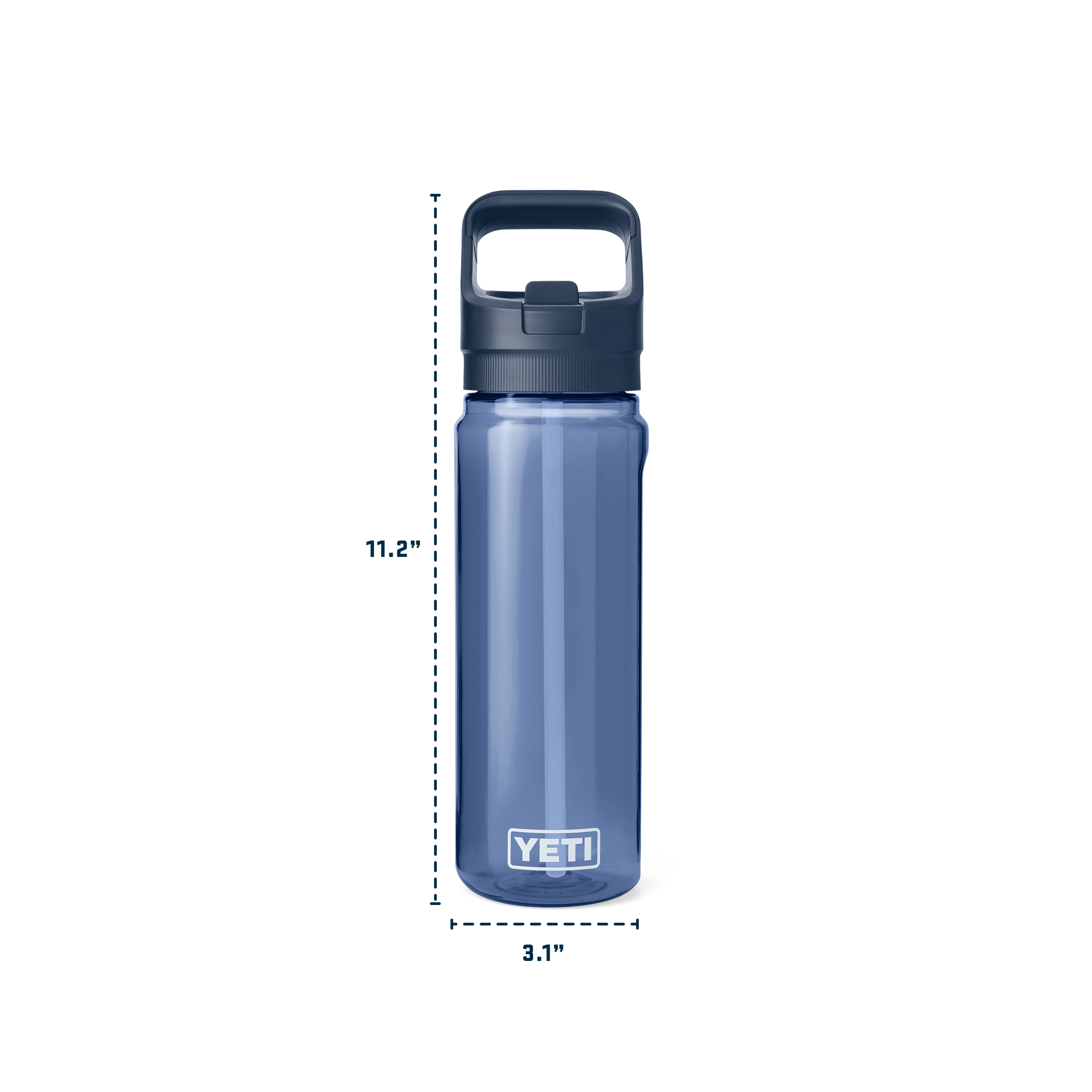 YETI Yonder® 25 OZ (750ml) Water Bottle with Color-Matched Yonder® Straw Cap