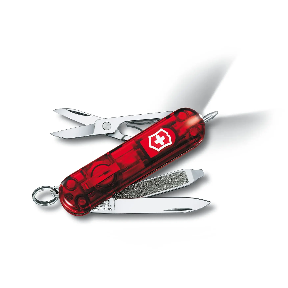 Victorinox Signature Lite - Red Transparent