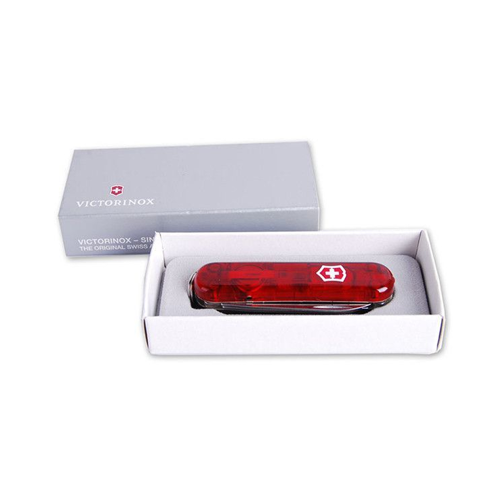 Victorinox Signature Lite - Red Transparent