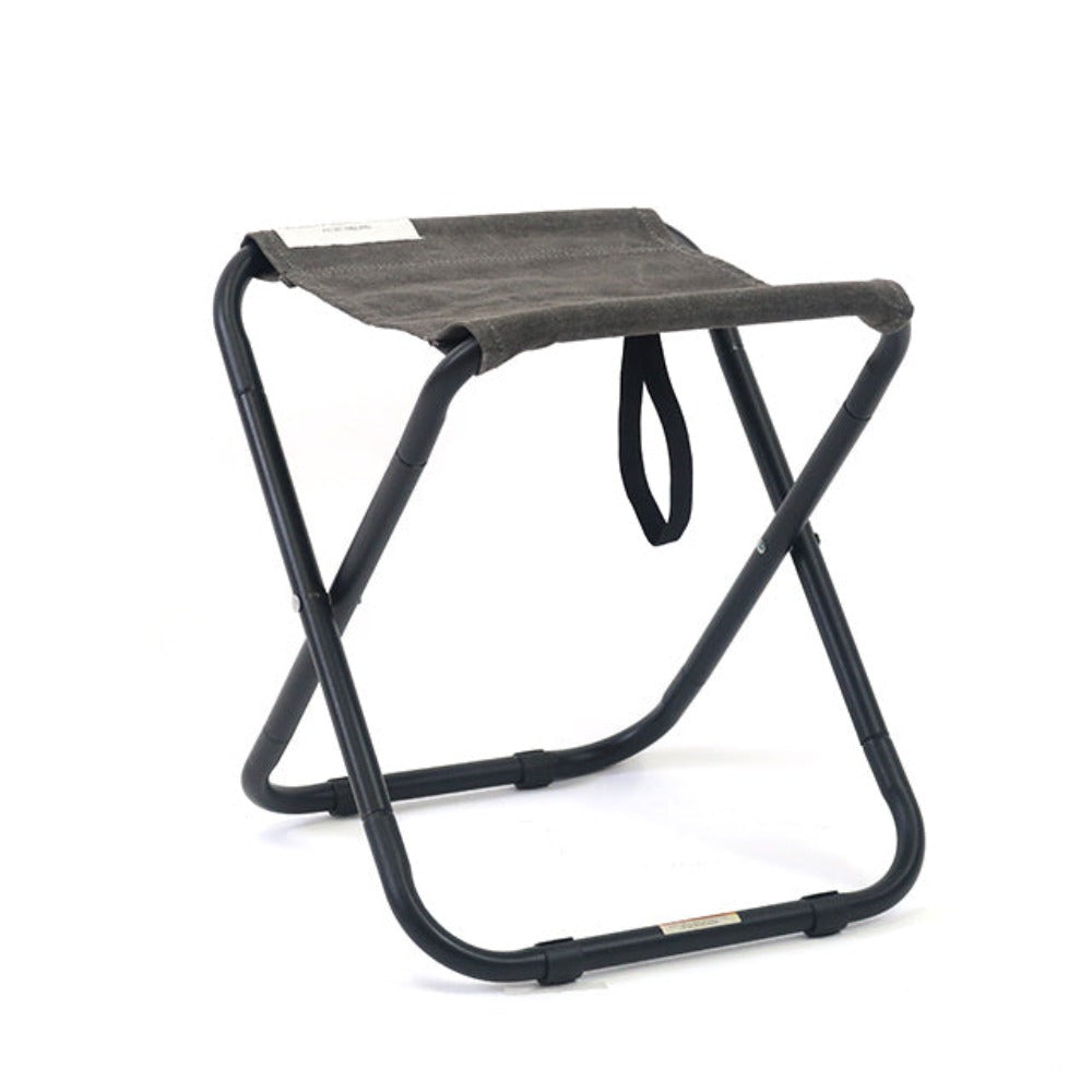 Post General Waxed Canvas Compact Stool