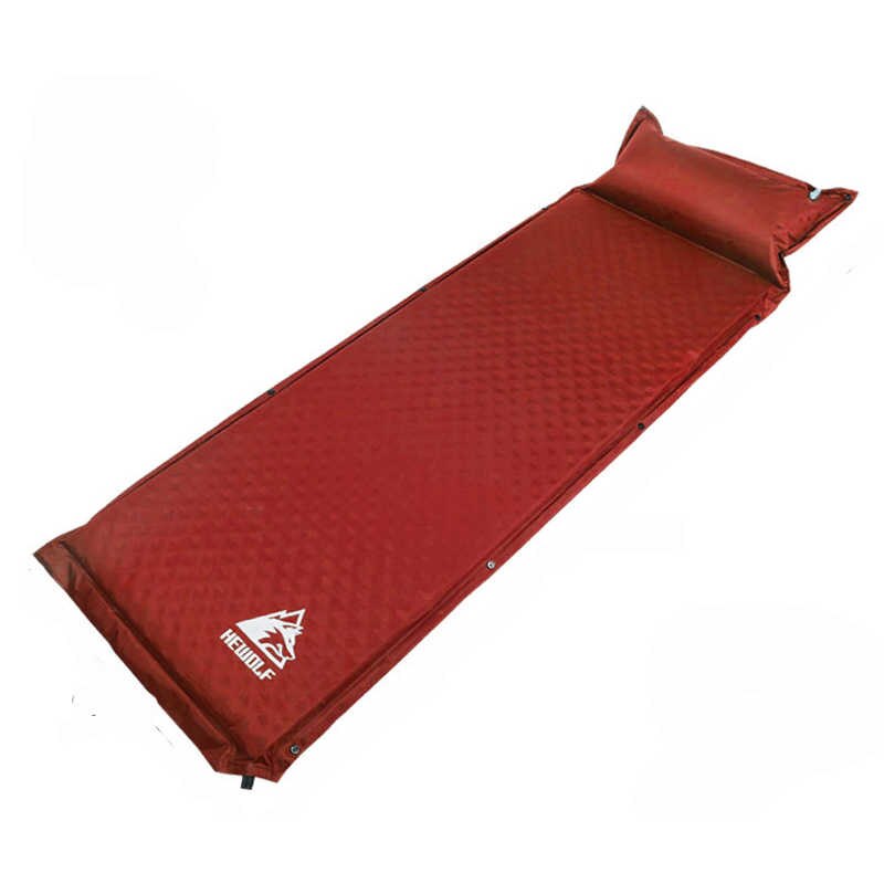 Hewolf Inflatable Mat Orange - Single/Double