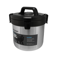 Stanley Adventure Stay Hot 3qt Camp Crock Pot Vacuum Insulated Stainless  Steel