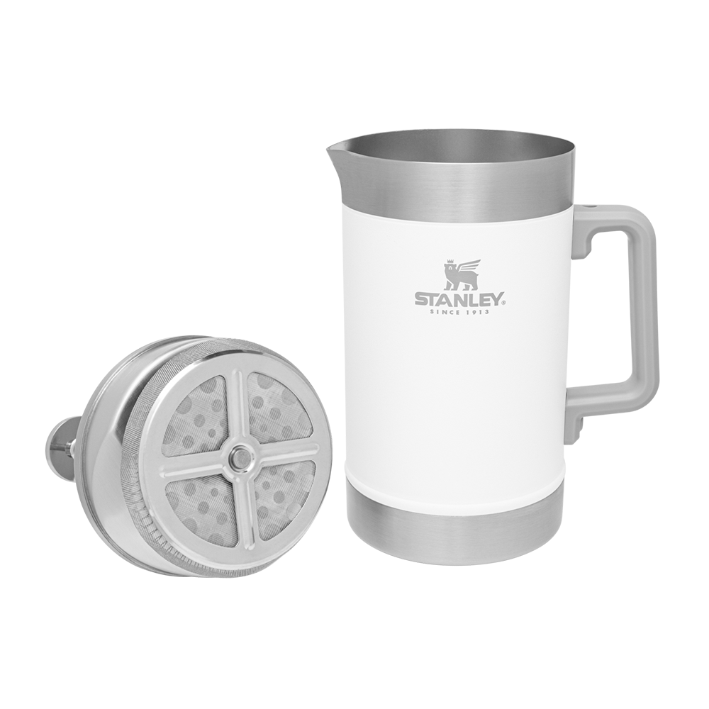 Stanley Classic Vacuum French Press 48OZ Polar White