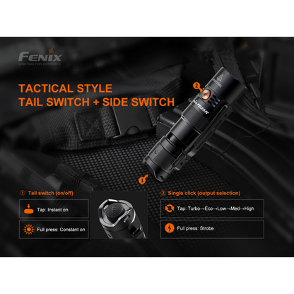 Fenix PD25R Luminus SST20 LED LED Flashlight (black)