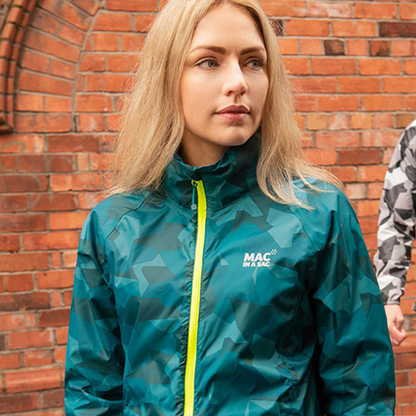 Mac In A Sac Edition - Unisex Waterproof Packable Camo Jacket Windbreaker