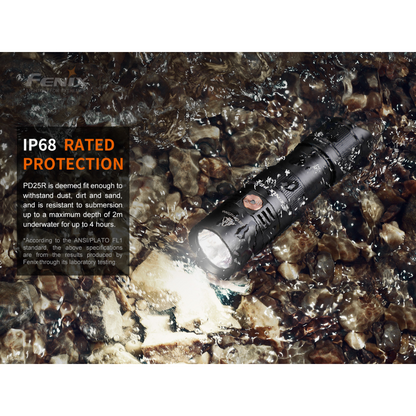 Fenix PD25R Luminus SST20 LED LED Flashlight (black)