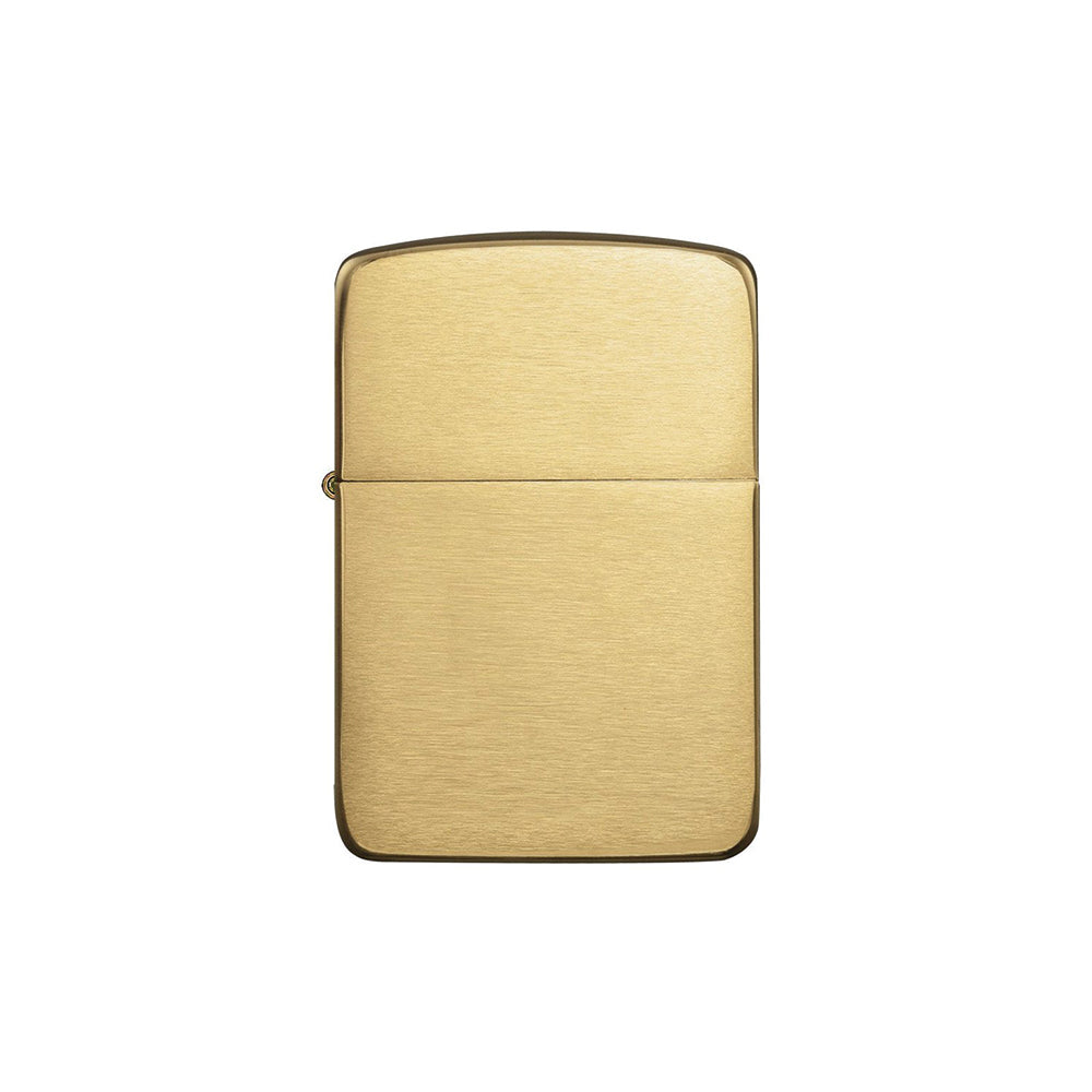 Zippo Replica Brushed Brass Refillable Windproof Lighter - 1941B