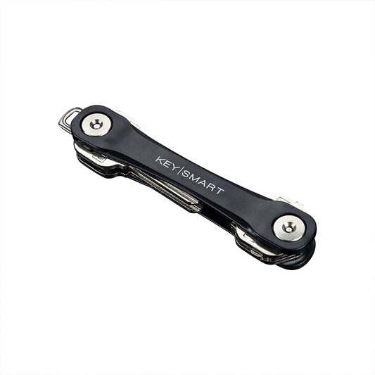 Keysmart Flex Black - Compact Multiple Key Holder Car Key Organizer