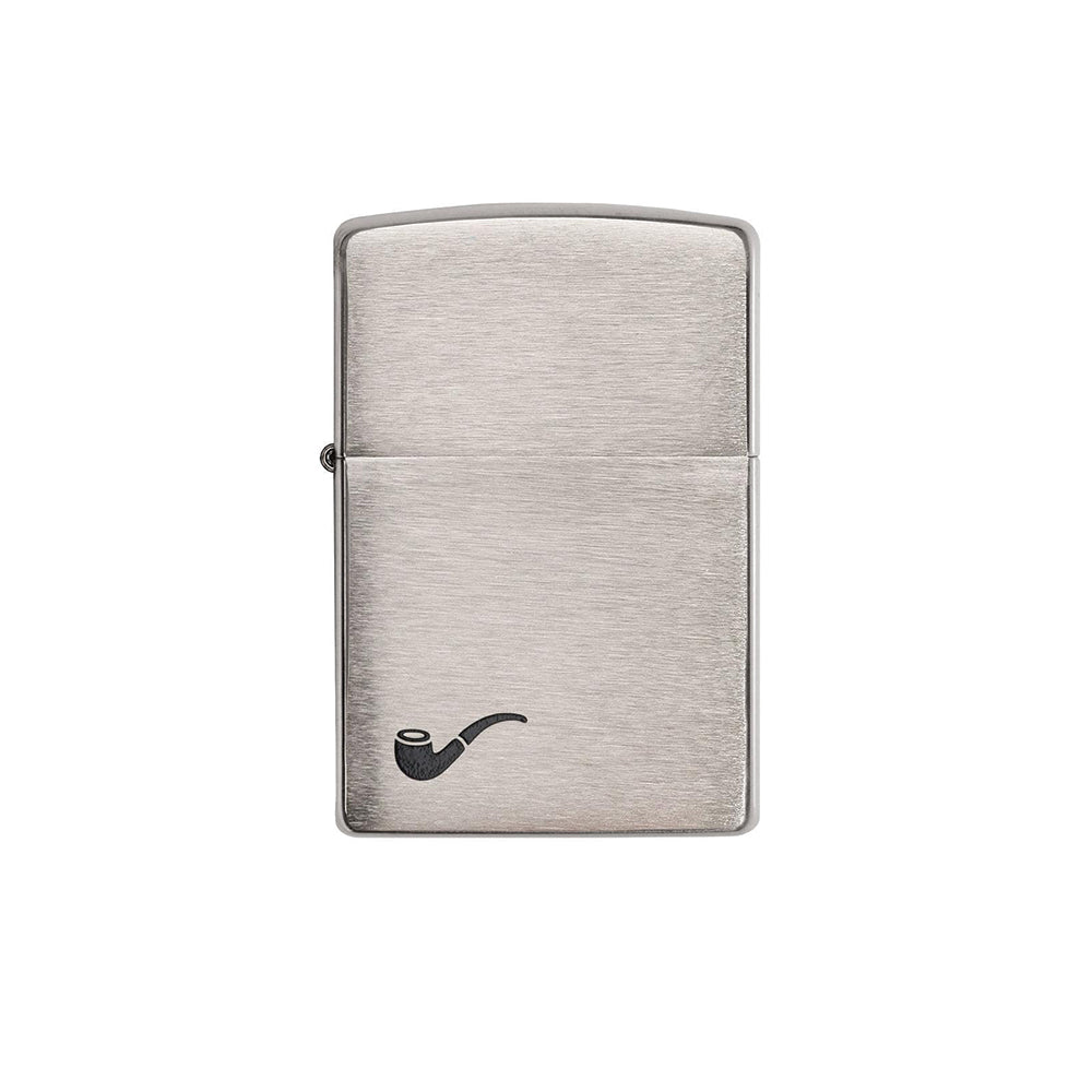 Zippo 200pl Pipe Brushed Chrome - Refillable Windproof Lighter