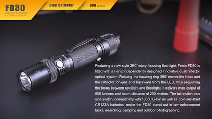 Fenix 360° Rotary Focusing Flashlight